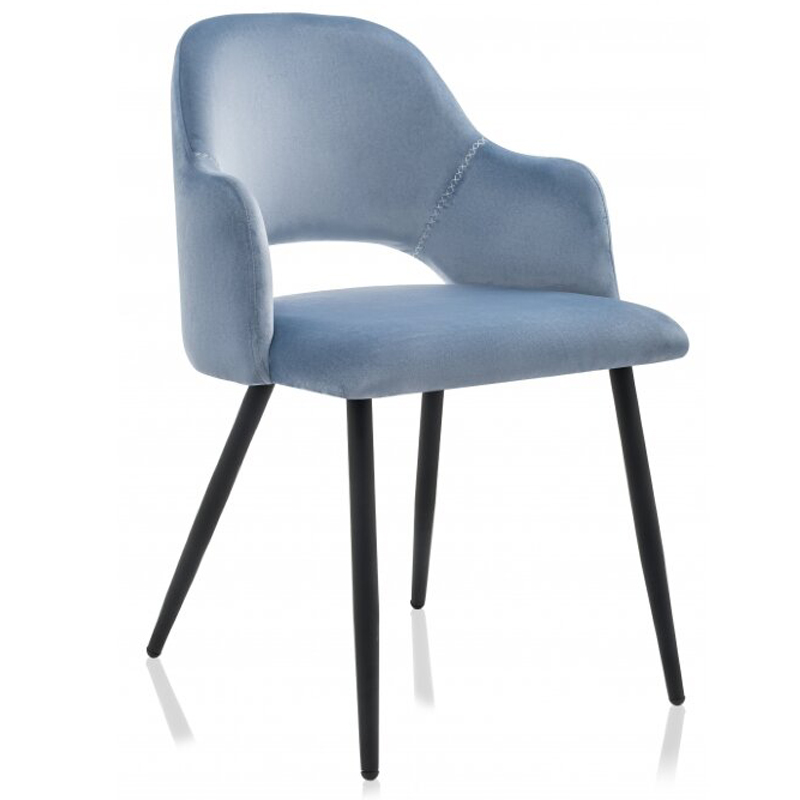 Стул Nafisa Stool Черный Голубой Стул Nafisa Stool Черный Голубой в Костроме | Loft Concept
