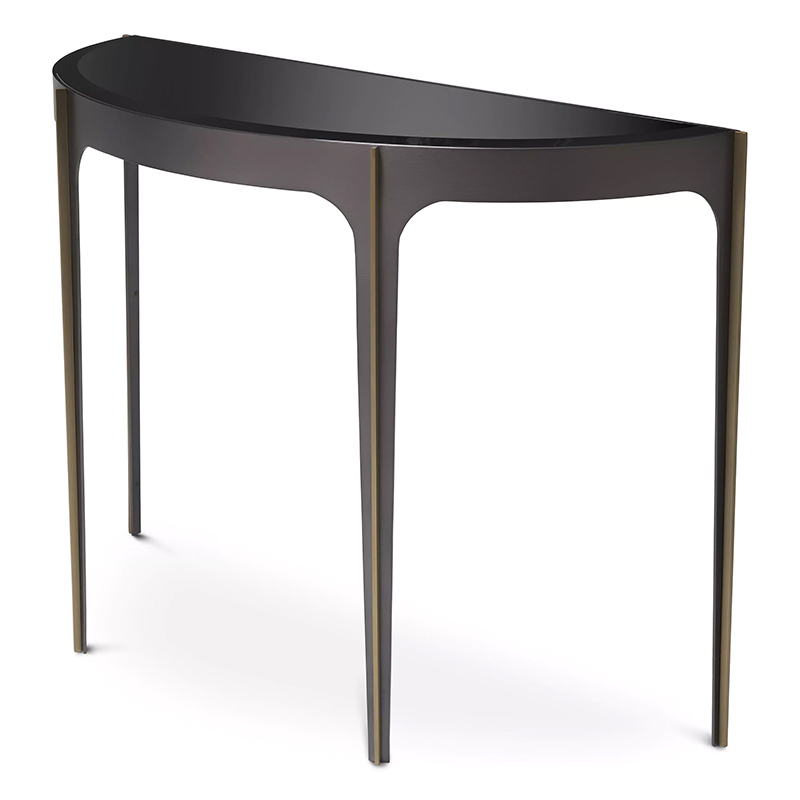Консоль Eichholtz Console Table Artemisa Bronze Бронза Черный Консоль Eichholtz Console Table Artemisa Bronze Бронза Черный в Костроме | Loft Concept