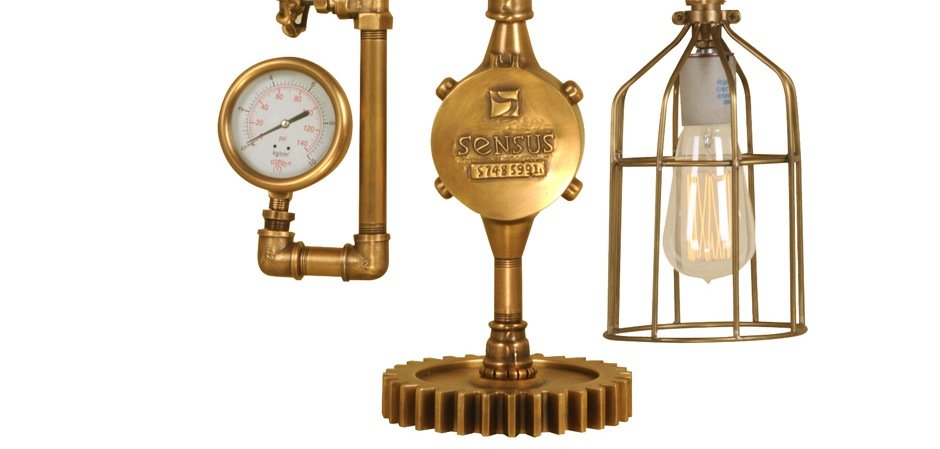 Настольная лампа Medium Brass Loft Настольная лампа Medium Brass Loft - Loft-Concept в Костроме