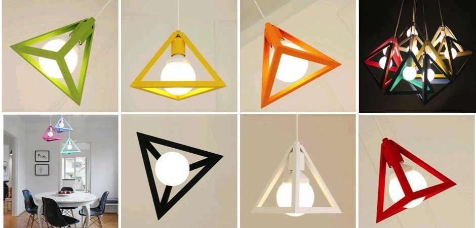 Подвесной светильник Tetrahedron Color Подвесной светильник Tetrahedron Color - Loft-Concept в Костроме