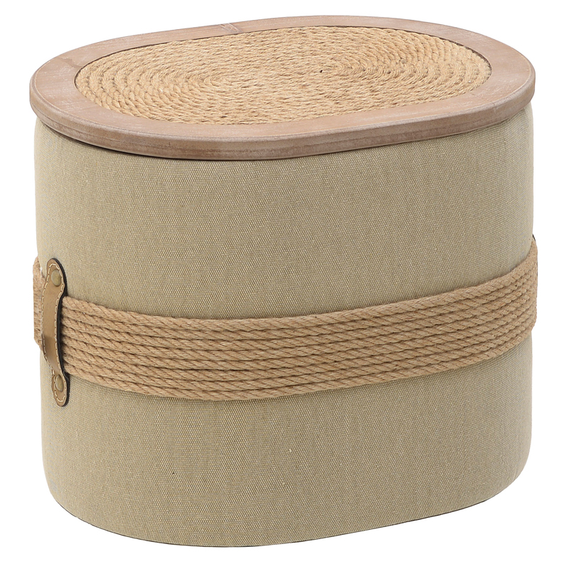 Пуф-бокс Soledad Pouf Бежево-серый Пуф-бокс Soledad Pouf Бежево-серый в Костроме | Loft Concept