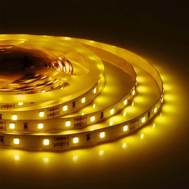 Светодиодная лента 4,8W/m 60LED/m 2835SMD желтый 5M Белый Светодиодная лента 4,8W/m 60LED/m 2835SMD желтый 5M Белый в Костроме | Loft Concept