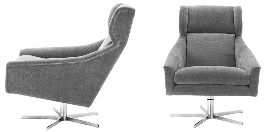 Кресло Eichholtz Swivel Chair Nara Кресло Eichholtz Swivel Chair Nara - Loft-Concept в Костроме