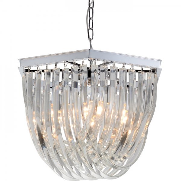 Люстра Chandelier Retro Lava 5 Хром Люстра Chandelier Retro Lava 5 Хром в Костроме | Loft Concept
