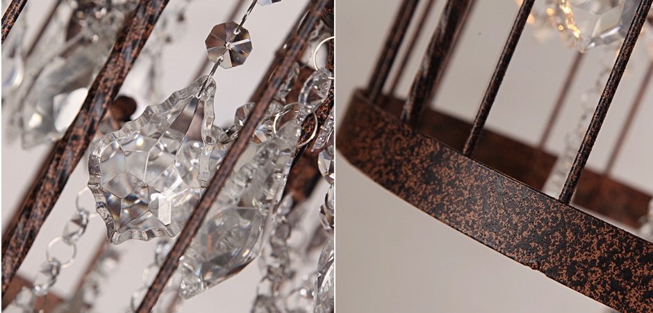 Люстра Steampunk Birdcage Chandelier Люстра Steampunk Birdcage Chandelier - Loft-Concept в Костроме