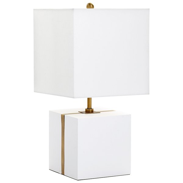 Настольная лампа Cyan Design Neso Table Lamp Белый Настольная лампа Cyan Design Neso Table Lamp Белый в Костроме | Loft Concept