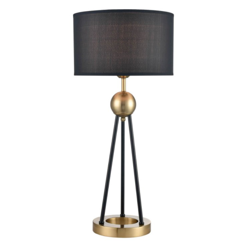 Настольная лампа Renske Table Lamp Черный Латунь Настольная лампа Renske Table Lamp Черный Латунь в Костроме | Loft Concept