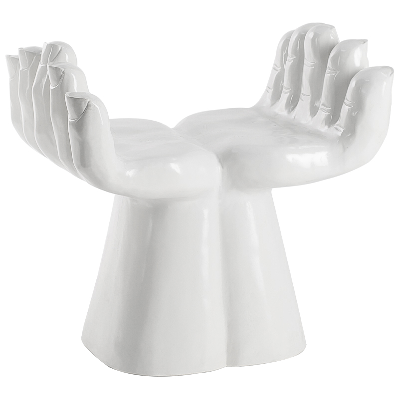 Табурет Hands Stool Белый Табурет Hands Stool Белый в Костроме | Loft Concept