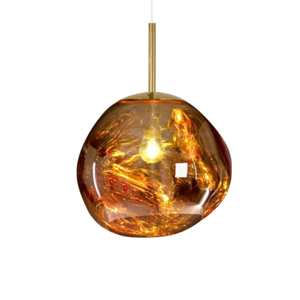 Подвесной светильник Tom Dixon Melt Pendant Gold Золотой Янтарь (Amber) Подвесной светильник Tom Dixon Melt Pendant Gold Золотой Янтарь (Amber) в Костроме | Loft Concept
