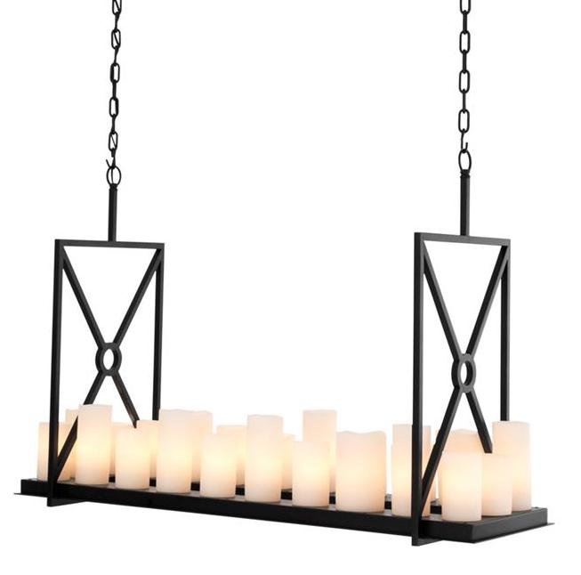 Люстра Chandelier Commodore Черный Белый в Костроме | Loft Concept 