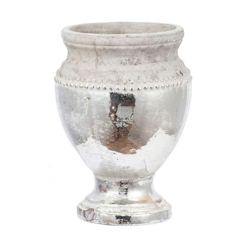 Ваза Vase Argenta Cup silver 28 Серебряный Ваза Vase Argenta Cup silver 28 Серебряный в Костроме | Loft Concept