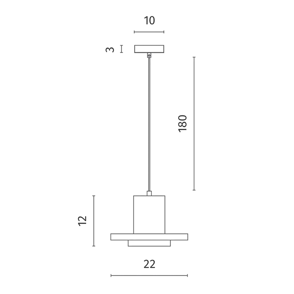 Подвесной светильник Douro Light белый мрамор в Костроме