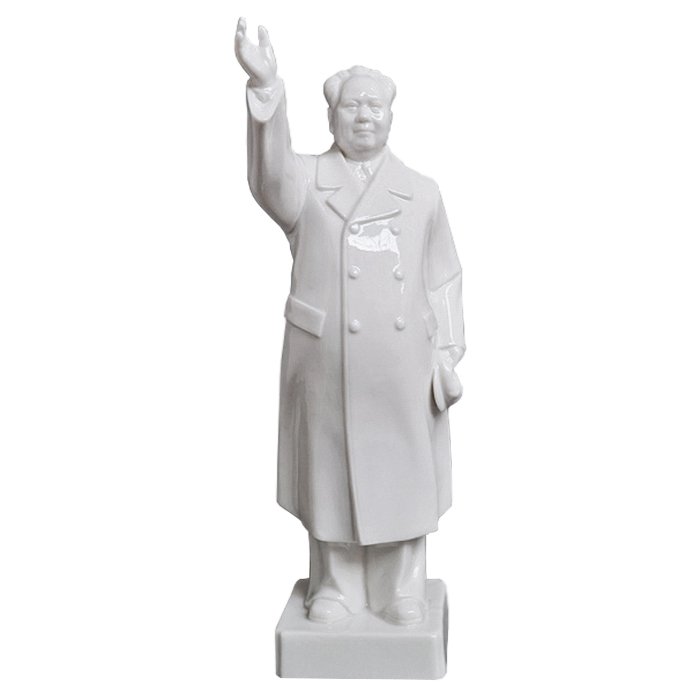Керамическая статуэтка Мао Цзэдун Mao Zedong Белый Керамическая статуэтка Мао Цзэдун Mao Zedong Белый в Костроме | Loft Concept