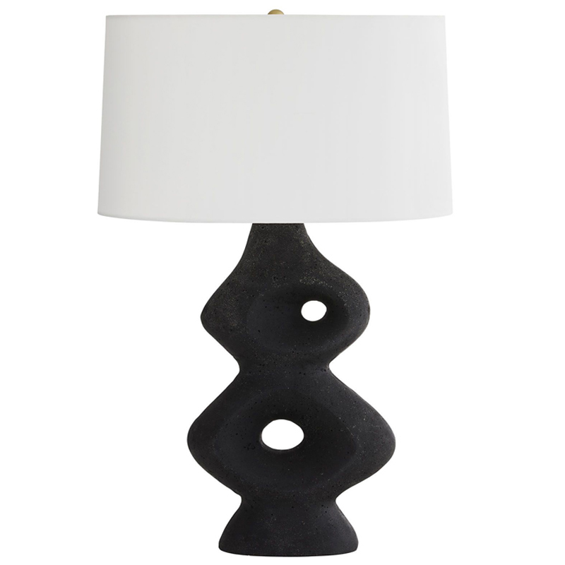Дизайнерская настольная лампа JEMAI LAMP Черный Белый Золотой Дизайнерская настольная лампа JEMAI LAMP Черный Белый Золотой в Костроме | Loft Concept