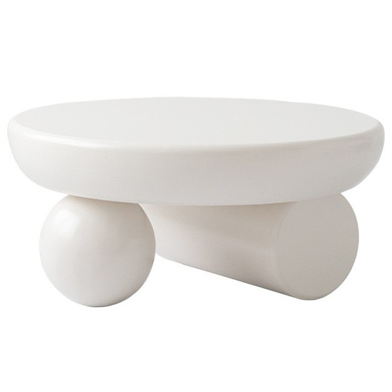 Кофейный стол Pugh Coffee Table Белый Кофейный стол Pugh Coffee Table Белый в Костроме | Loft Concept