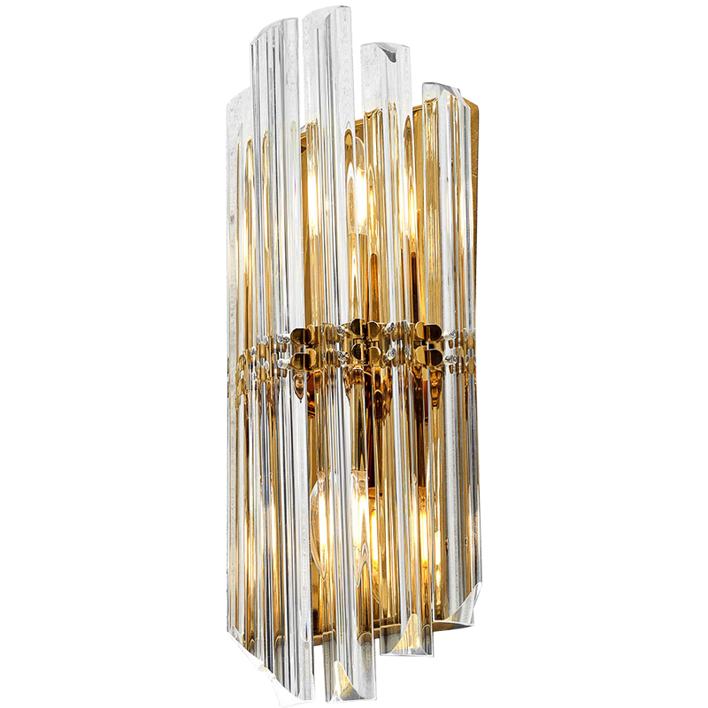 Бра Luxxu Glass Sconce Золотой Прозрачное Стекло Бра Luxxu Glass Sconce Золотой Прозрачное Стекло в Костроме | Loft Concept