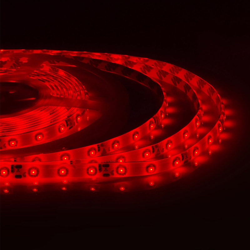 Светодиодная влагозащищенная лента 4,8W/m 60LED/m 3528SMD красный Белый в Костроме | Loft Concept 