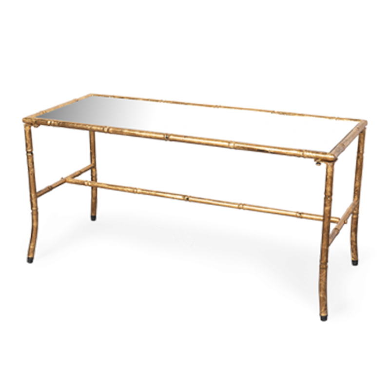 Кофейный стол Dan Mirror Tabletop Coffee Table Золотой Кофейный стол Dan Mirror Tabletop Coffee Table Золотой в Костроме | Loft Concept
