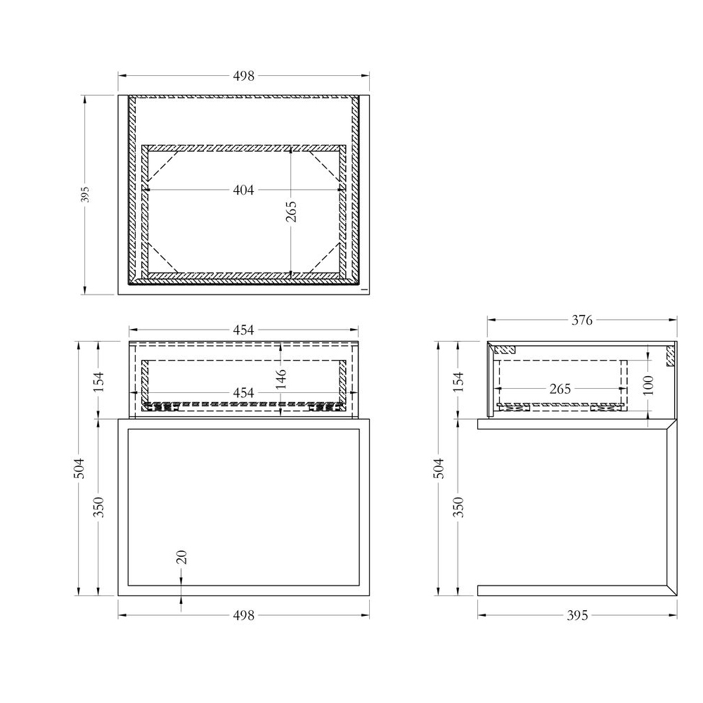 Тумбочка зеркальная с ящиком Mirror Chrome Cabinet Тумбочка зеркальная с ящиком Mirror Chrome Cabinet в Костроме
