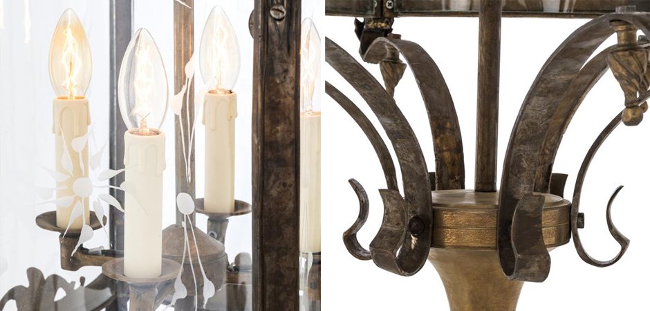 Люстра Eichholtz Lantern Place Des Vosges Люстра Eichholtz Lantern Place Des Vosges - Loft-Concept в Костроме