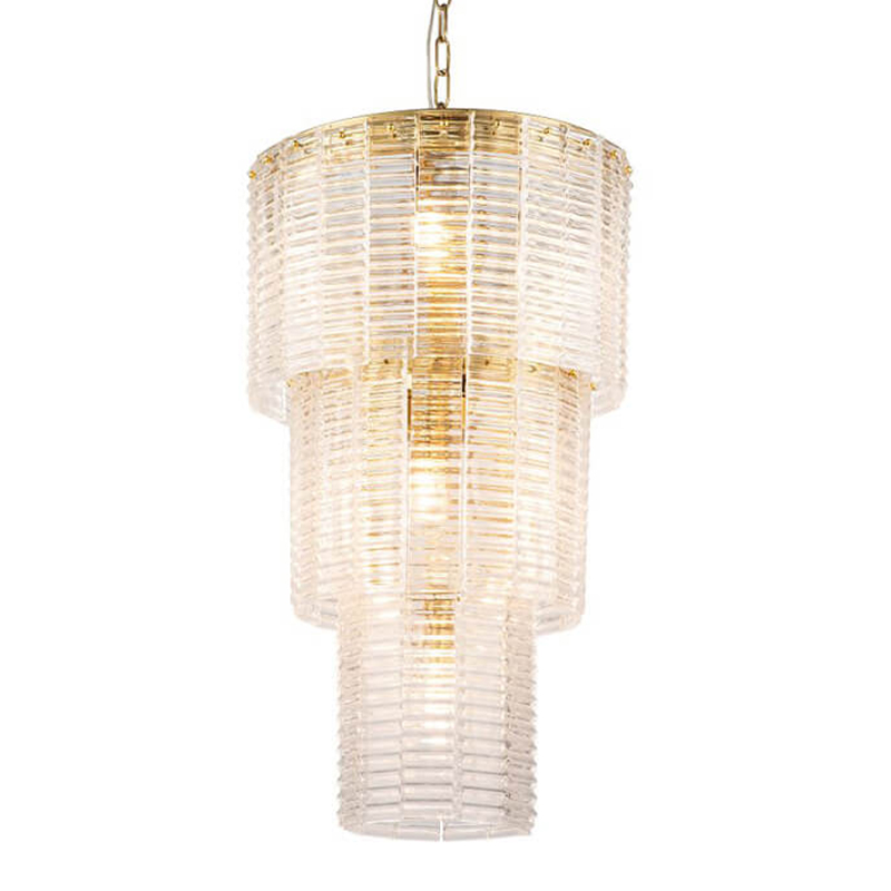 Люстра Branwen Chandelier 41 Золотой Прозрачный в Костроме | Loft Concept 