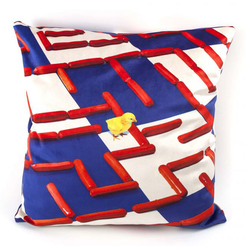 Подушка Seletti Cushion Labyrinth Мульти Подушка Seletti Cushion Labyrinth Мульти в Костроме | Loft Concept