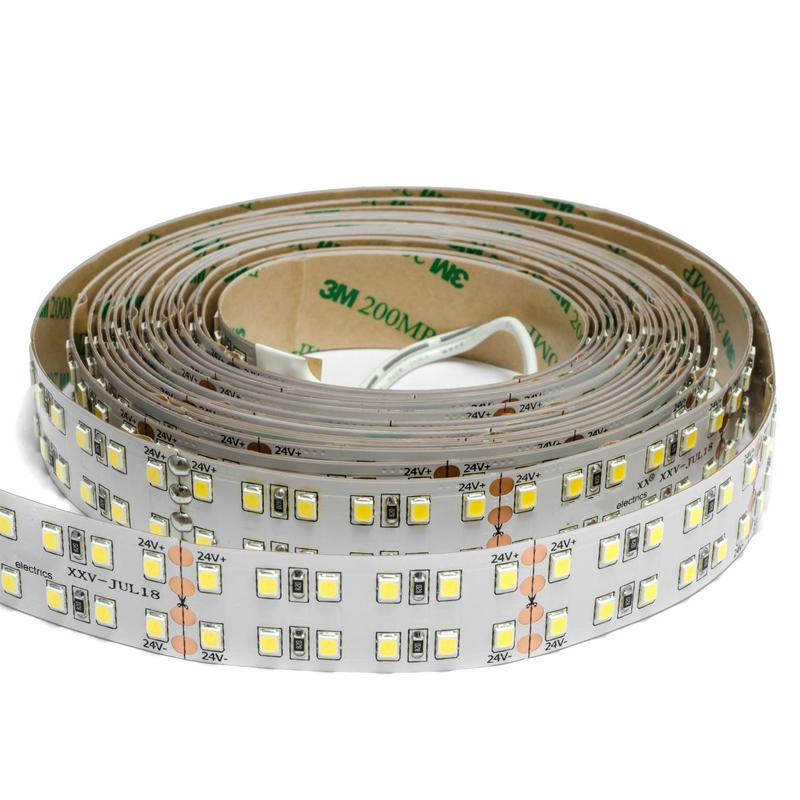 Светодиодная лента 38W/m 240LED/m 2835SMD теплый белый 5M Белый Светодиодная лента 38W/m 240LED/m 2835SMD теплый белый 5M Белый в Костроме | Loft Concept