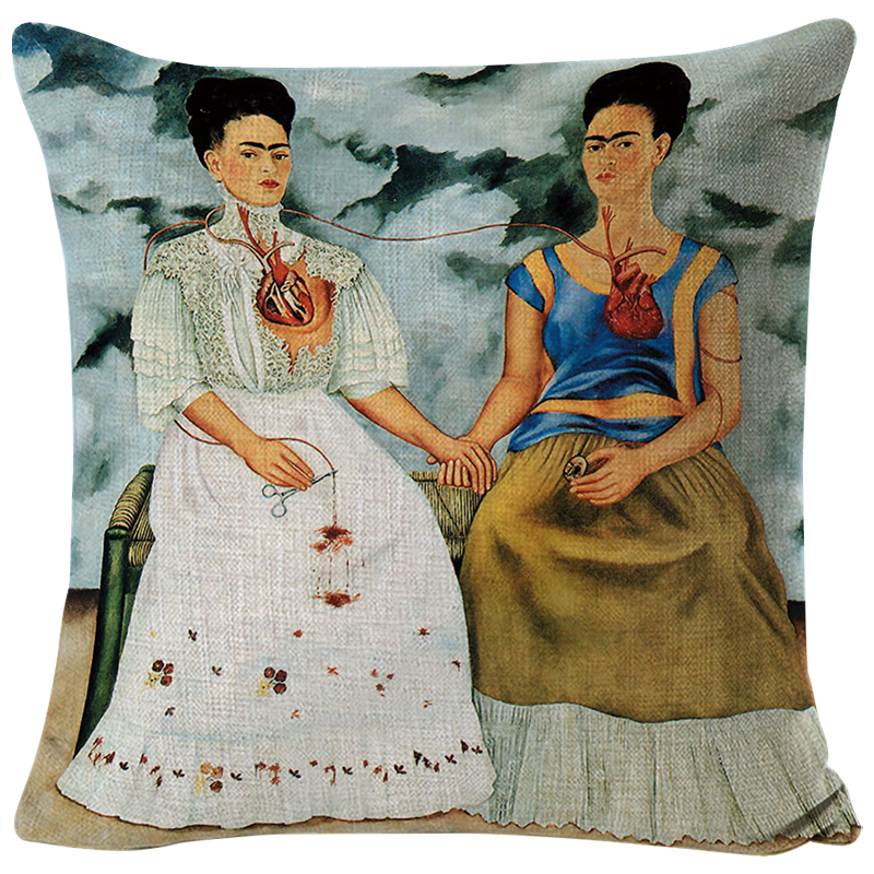 Декоративная подушка Frida Kahlo 7 Мульти Декоративная подушка Frida Kahlo 7 Мульти в Костроме | Loft Concept