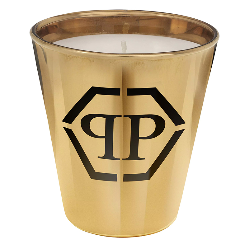Свеча Philipp Plein Candle Empire Gold S Золотой Черный Белый Свеча Philipp Plein Candle Empire Gold S Золотой Черный Белый в Костроме | Loft Concept