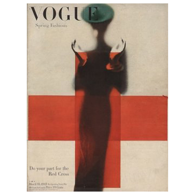 Постер Vogue Cover 1945 March Постер Vogue Cover 1945 March в Костроме | Loft Concept