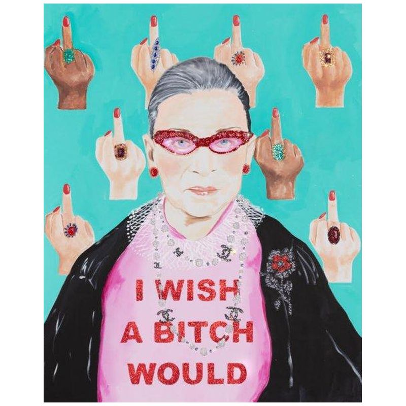Картина Wish A Bitch Would Мульти Картина Wish A Bitch Would Мульти в Костроме | Loft Concept
