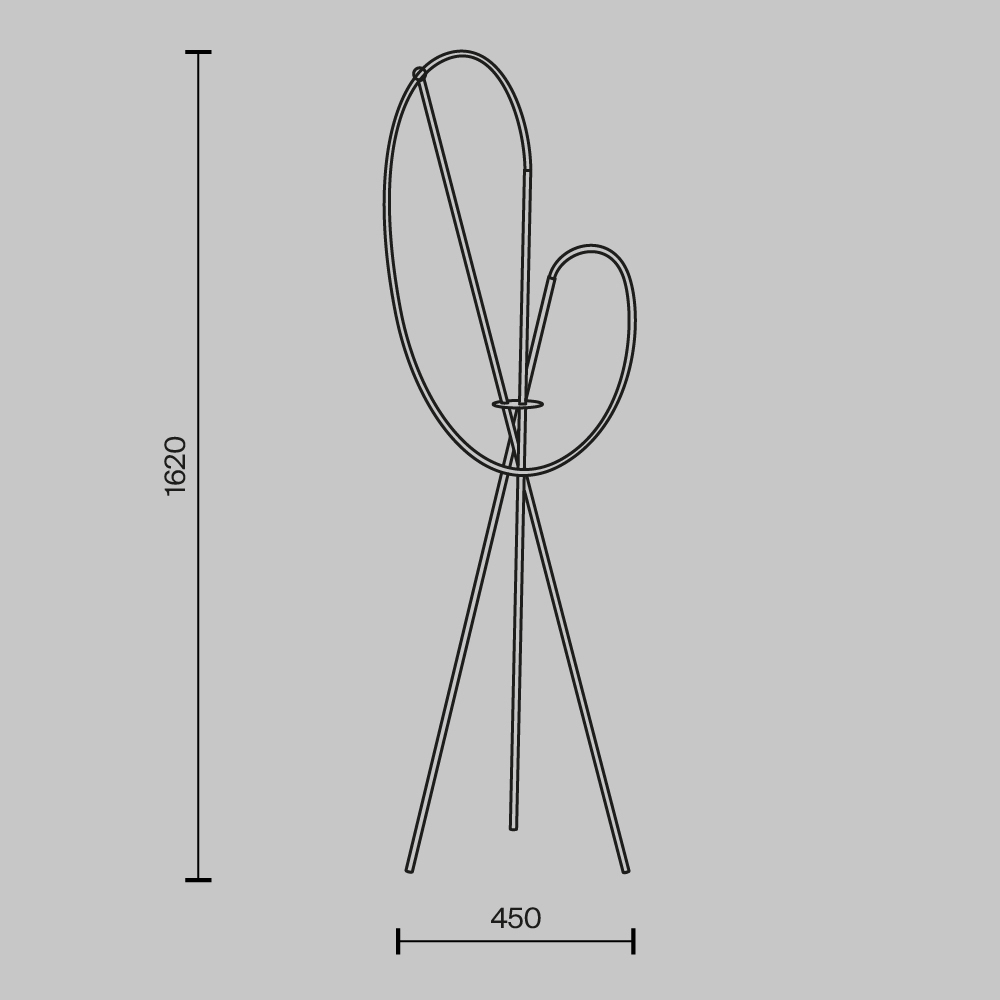 Напольный светильник Crochet 3000К 36Вт в Костроме