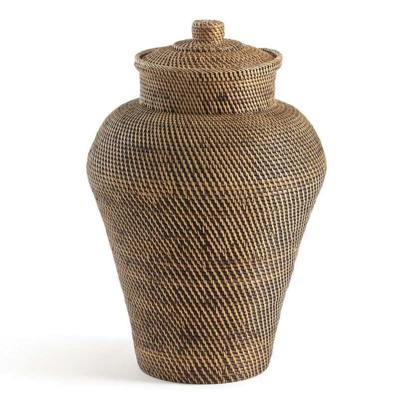 Ваза с крышкой Wicker Vase Ваза с крышкой Wicker Vase в Костроме | Loft Concept