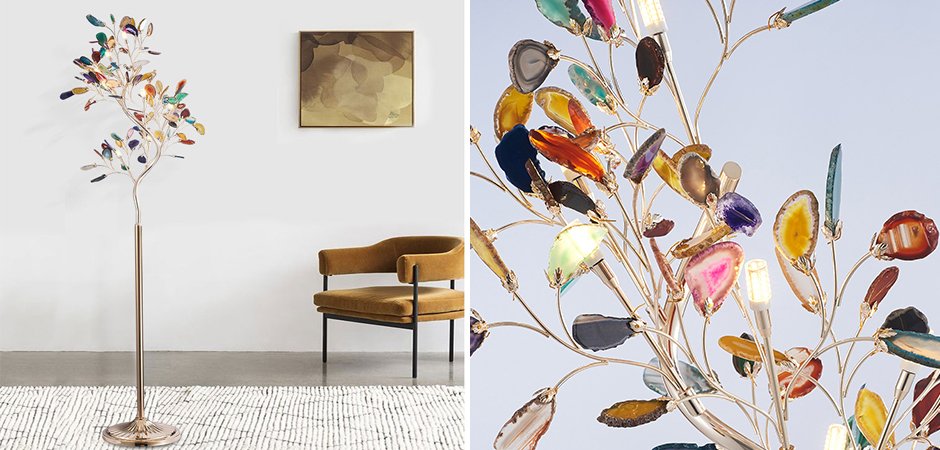 Торшер Sprigs of Agate Floor Lamp Торшер Sprigs of Agate Floor Lamp - Loft-Concept в Костроме