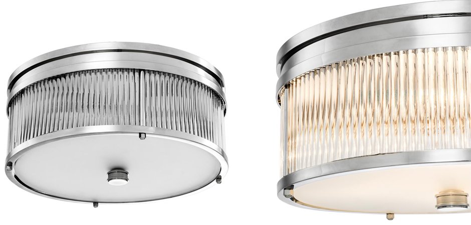 Потолочный светильник Ceiling Lamp Stamford Nickel - Loft-Concept в Костроме