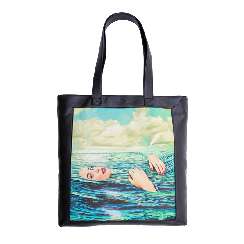 Сумка Seletti Seagirl Черный Голубой Сумка Seletti Seagirl Черный Голубой в Костроме | Loft Concept