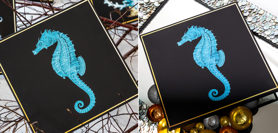 Постер Blue Sea Horse Poster Постер Blue Sea Horse Poster - Loft-Concept в Костроме