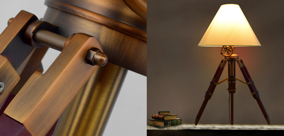 Настольная лампа Table Standing Lamp Red Настольная лампа Table Standing Lamp Red - Loft-Concept в Костроме
