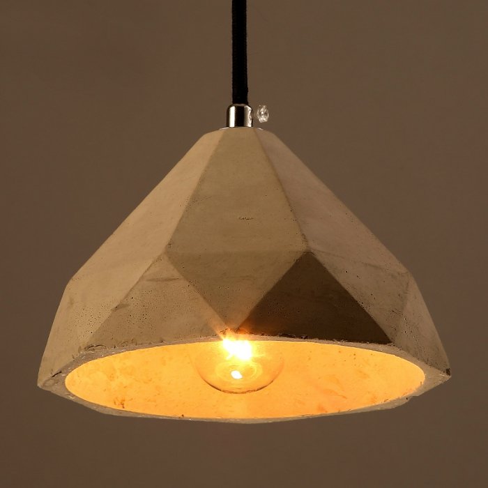 Подвесной светильник Art Concrete Dome Подвесной светильник Art Concrete Dome в Костроме | Loft Concept