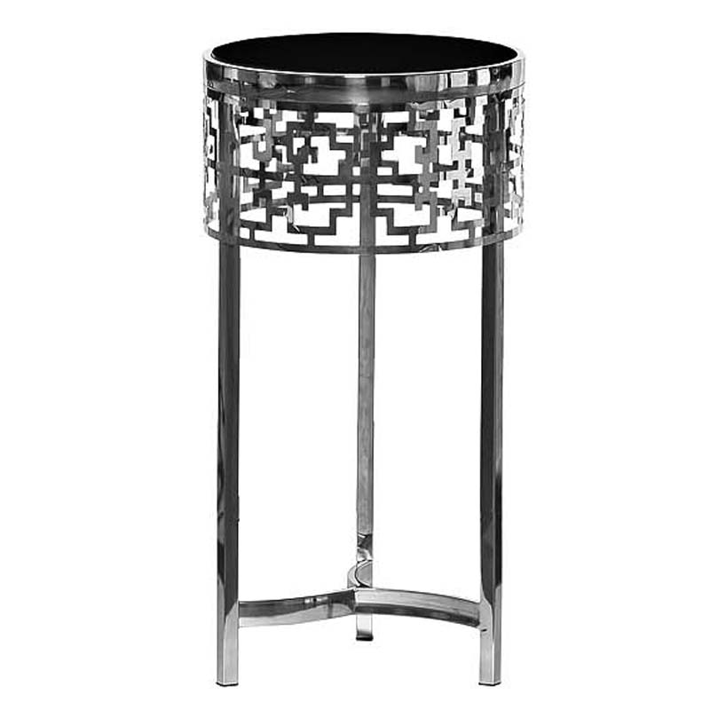 Подставка Yen Geometry silver 70 Серебряный Подставка Yen Geometry silver 70 Серебряный в Костроме | Loft Concept