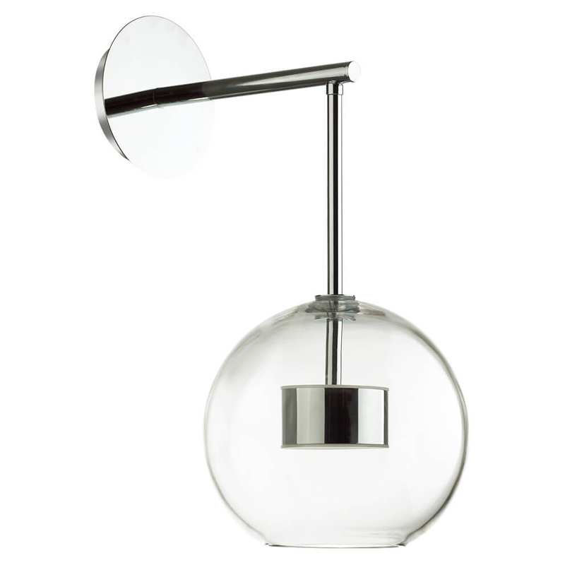 Бра Transparent Bubble Sconce chromium Прозрачный Хром Бра Transparent Bubble Sconce chromium Прозрачный Хром в Костроме | Loft Concept