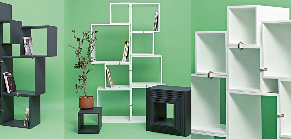 Стеллаж Seletti Assemblage White - Loft-Concept в Костроме