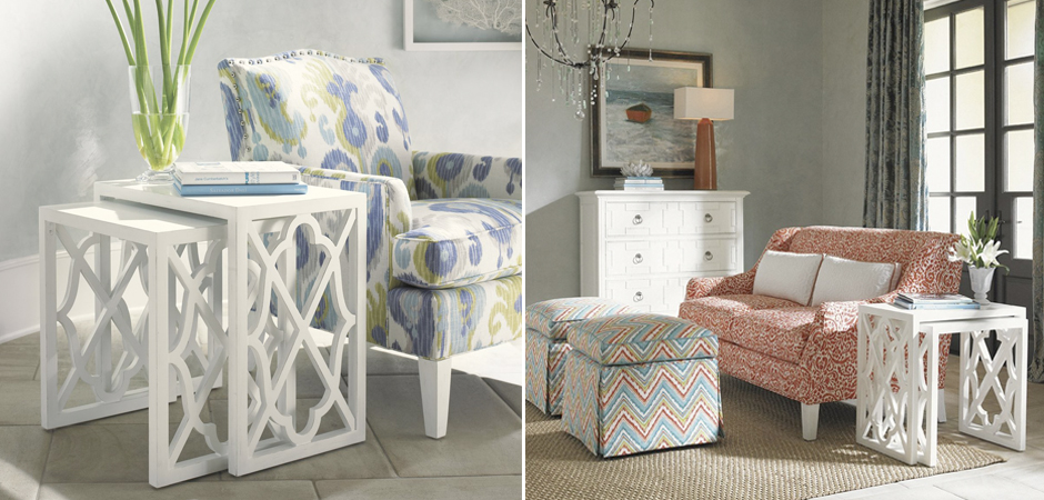 Комплект столиков Tommy Bahama Stovell Ferry Nesting Tables Комплект столиков Tommy Bahama Stovell Ferry Nesting Tables - Loft-Concept в Костроме