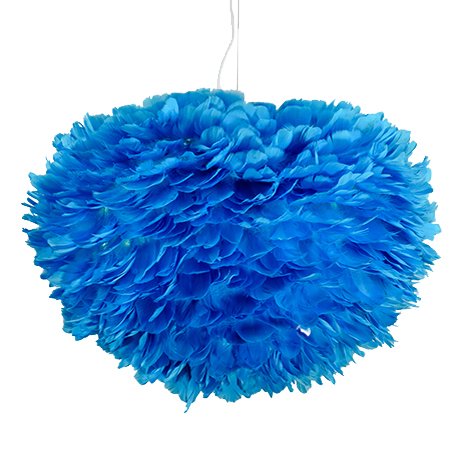 Люстра из перьев Plumage Blue Люстра из перьев Plumage Blue в Костроме | Loft Concept