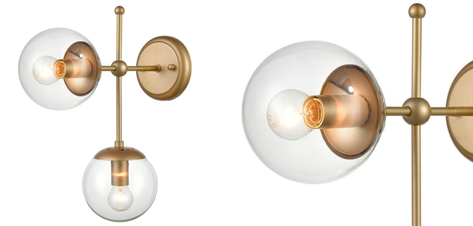 Бра Gold Balls Bra 2 Бра Gold Balls Bra 2 - Loft-Concept в Костроме