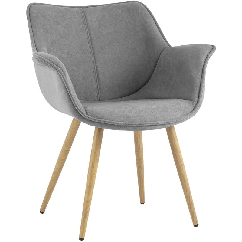 Стул Mason Chair Серый Ножки светлое дерево Серый Древесина Стул Mason Chair Серый Ножки светлое дерево Серый Древесина в Костроме | Loft Concept