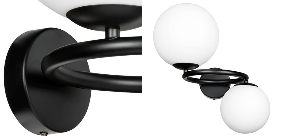 Бра Bubbles on Ring Sconces Black Бра Bubbles on Ring Sconces Black - Loft-Concept в Костроме