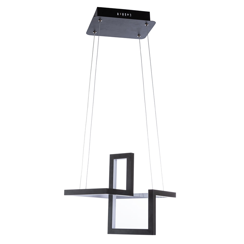 Люстра Esther Geometric Black Chandelier Черный Люстра Esther Geometric Black Chandelier Черный в Костроме | Loft Concept