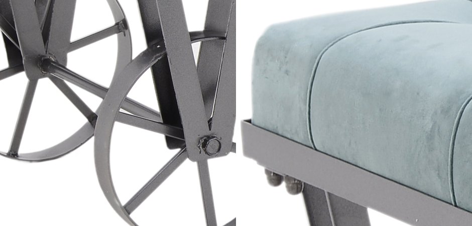 Банкетка Bench Seat Loft blue Банкетка Bench Seat Loft blue - Loft-Concept в Костроме