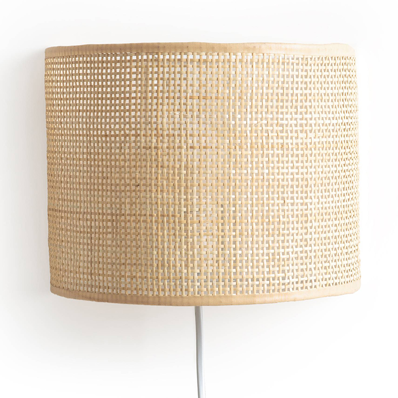 Бра Ottar Wicker Bamboo Cane beige Бежевый Бра Ottar Wicker Bamboo Cane beige Бежевый в Костроме | Loft Concept